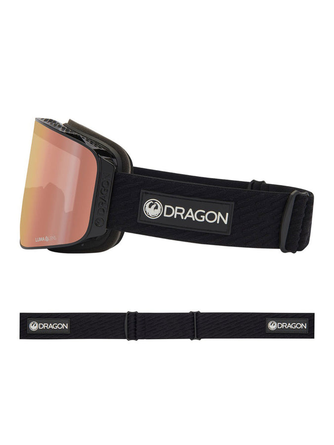 Dragon Nfx Mag Otg Icon Rose/LL Rose Gold Ion + Spare Lens Goggle | ICON ROSE/LL ROSE GOLD ION