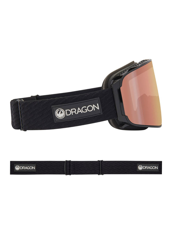 Dragon Nfx Mag Otg Icon Rose/LL Rose Gold Ion + Spare Lens Goggle | ICON ROSE/LL ROSE GOLD ION