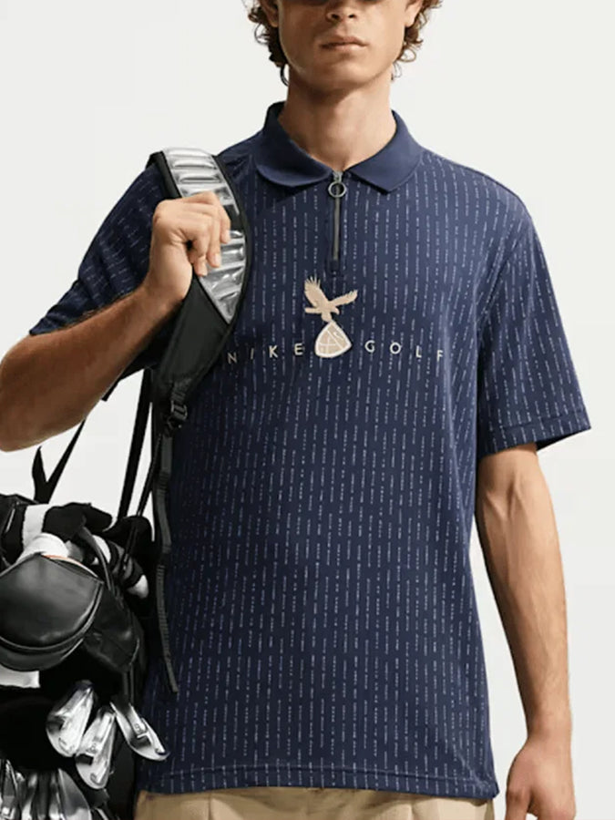Nike Fairway Fresh Dri-Fit Short Sleeve Polo Fall 2026 | COLLEGE NAVY/LIMESTONE (419)