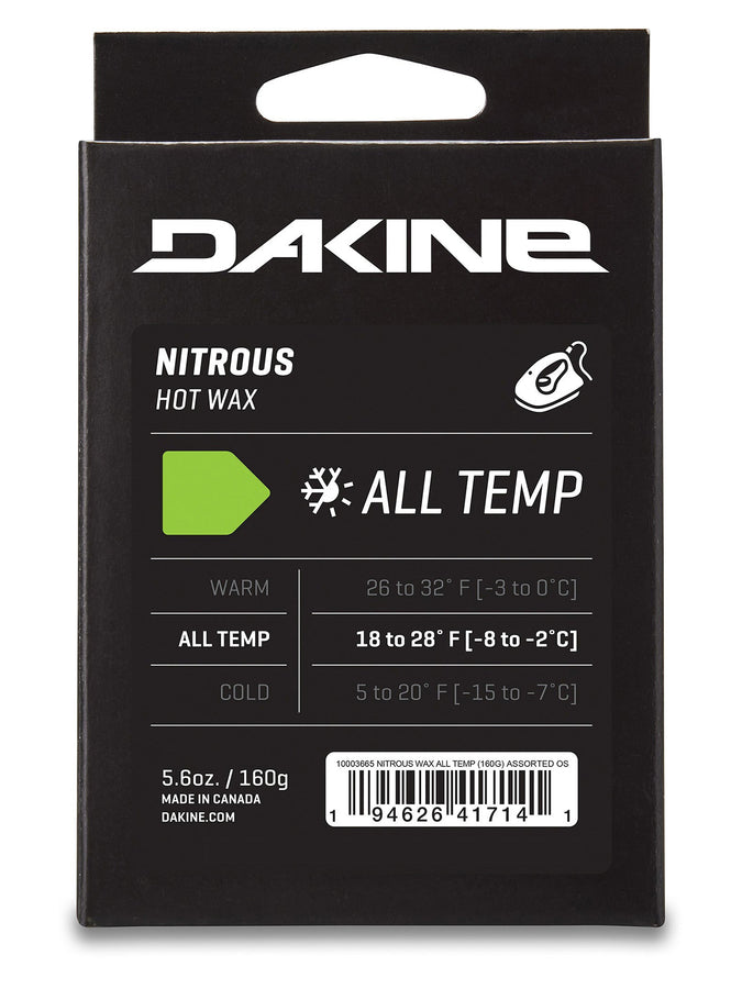 Dakine Nitrous All Temp 160g Wax | EMPIRE