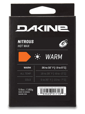 Dakine Nitrous Warm 160g Wax