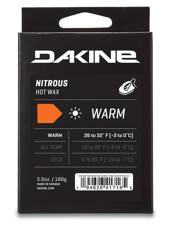 Dakine Nitrous Warm 160g Wax | EMPIRE