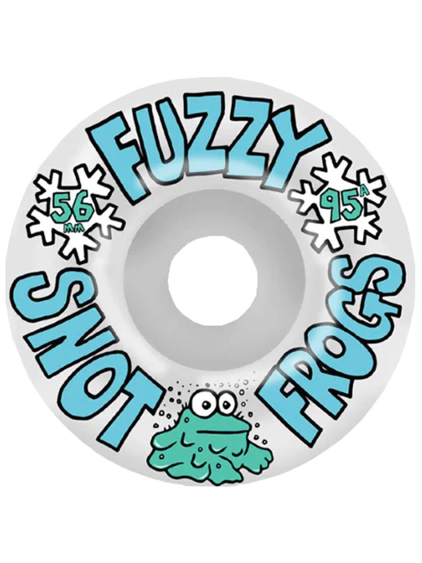 Snot Fuzzy Frogs 56mm Skateboard Wheels