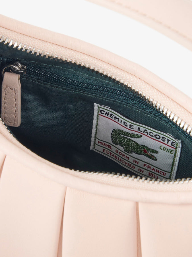 Lacoste Small Lenglen Leather Handbag | MANSIA (T70)