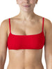 Nana The Brand Marika Crinkle Bikini Top Spring 2025