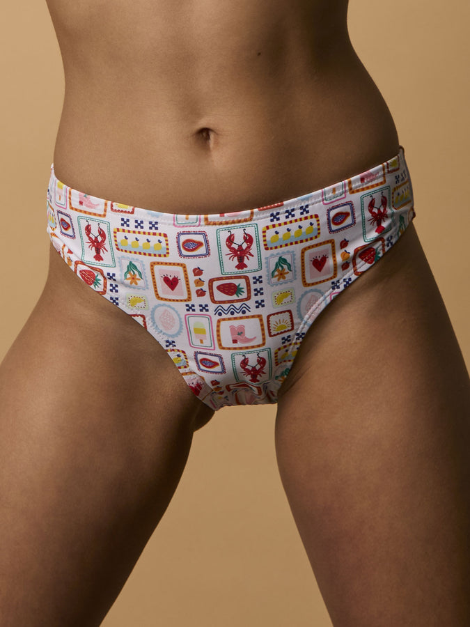 Nana The Brand Maude Summer Tiles Bikini Bottom Summer 2026 | SUMMER TILES (AOP73)