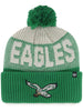 47 Bone Chill Cuff Knit Philadelphia Eagles Beanie
