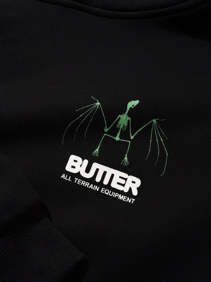 Butter Goods Nocturnal Hoodie Spring 2026 | BLACK