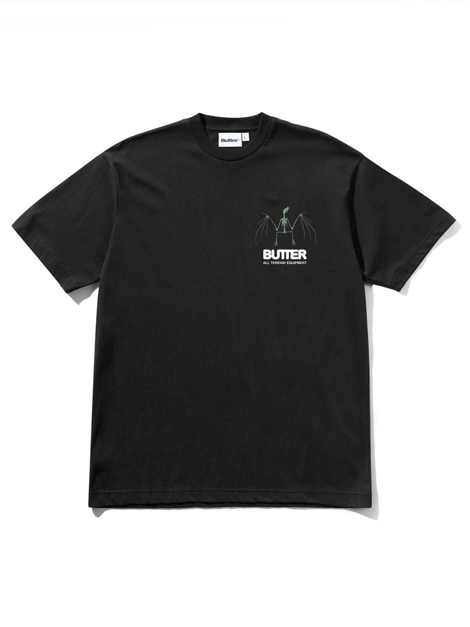Butter Goods Nocturnal T-Shirt Spring 2026 | BLACK