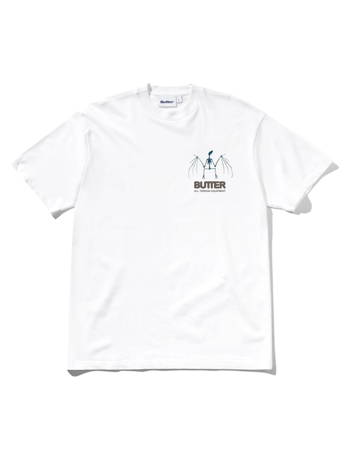 Butter Goods Nocturnal T-Shirt Spring 2026 | WHITE
