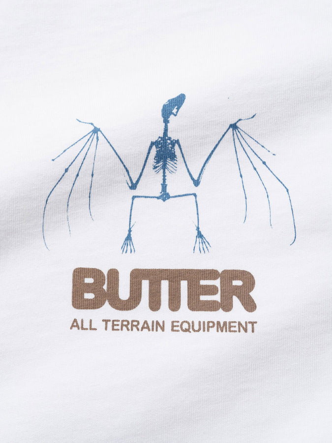 Butter Goods Nocturnal T-Shirt Spring 2026 | WHITE