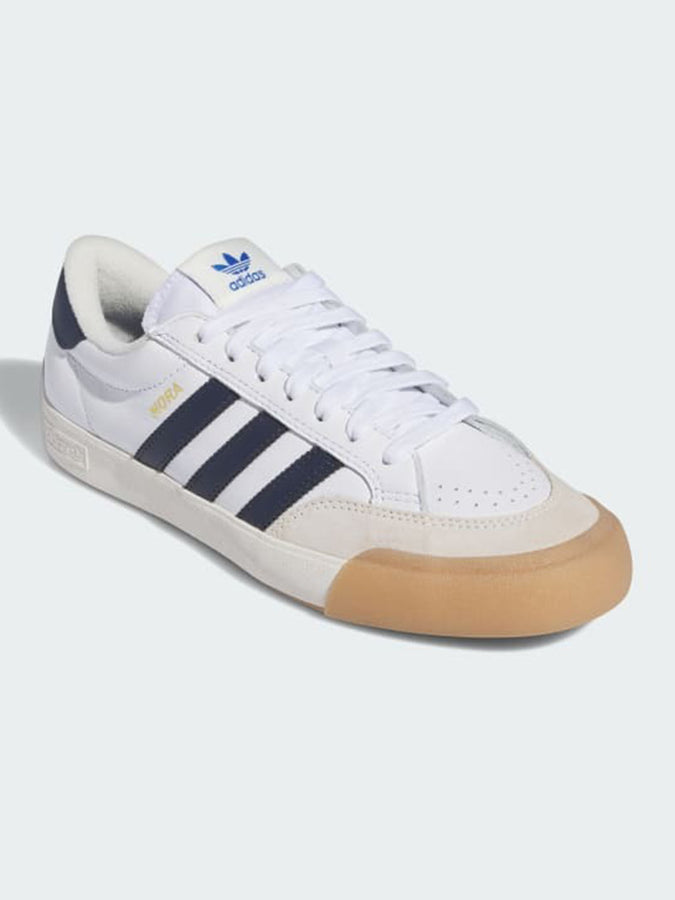 Adidas Nora White/Collegiate Nvy/Chlk White Shoes Spring 2025 | WHITE/COLLEGIATE NAVY/CHALK WHITE