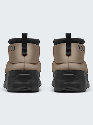 The North Face Nuptse Traction Chukka Mushroom Grey/TNF Black