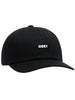 Obey Bold Curve 6 Panel Strapback Hat