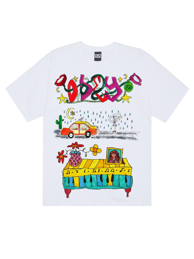 Obey Taxi T-Shirt Fall 2026 | WHITE (WHT)