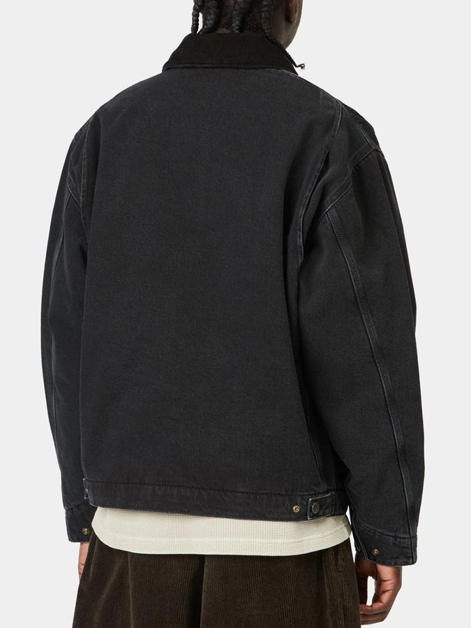 Carhartt WIP OG Detroit Denim Jacket Fall 2026 | BLACK/BLACK STONE WASH (00E06)