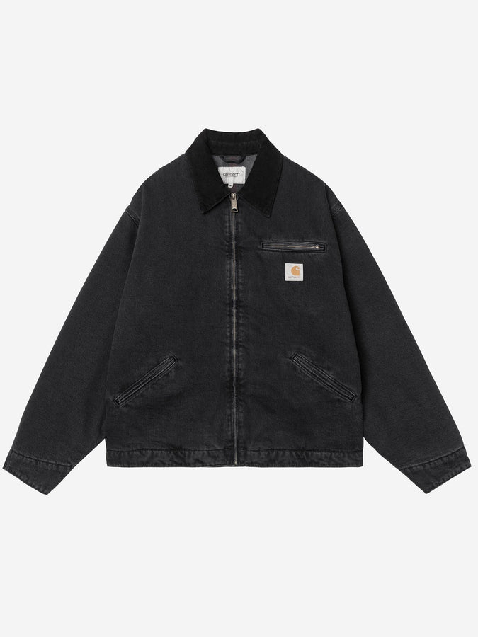 Carhartt WIP OG Detroit Denim Jacket Fall 2026 | BLACK/BLACK STONE WASH (00E06)