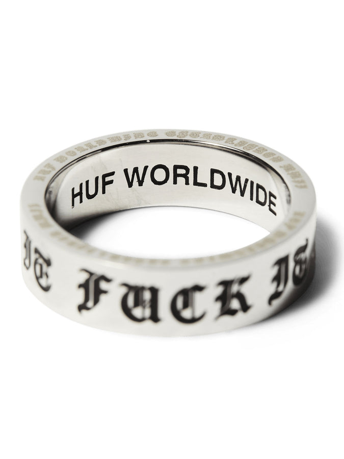 Huf Old E Ring | SILVER