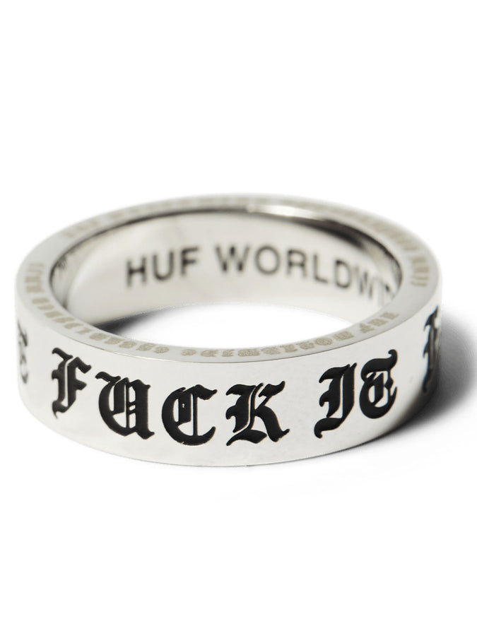 Huf Old E Ring | SILVER