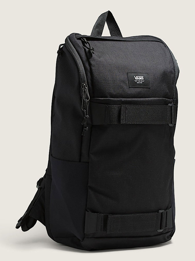 Vans Obstacle Skatepack Backpack | BLACK RIPSTOP (6ZC)