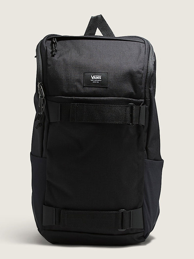 Vans Obstacle Skatepack Backpack | BLACK RIPSTOP (6ZC)