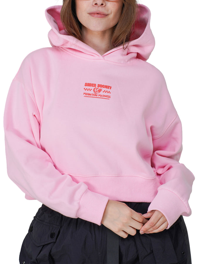 Notice The Reckless Okayest Rider Cropped Hoodie Holiday 2026 | PINK