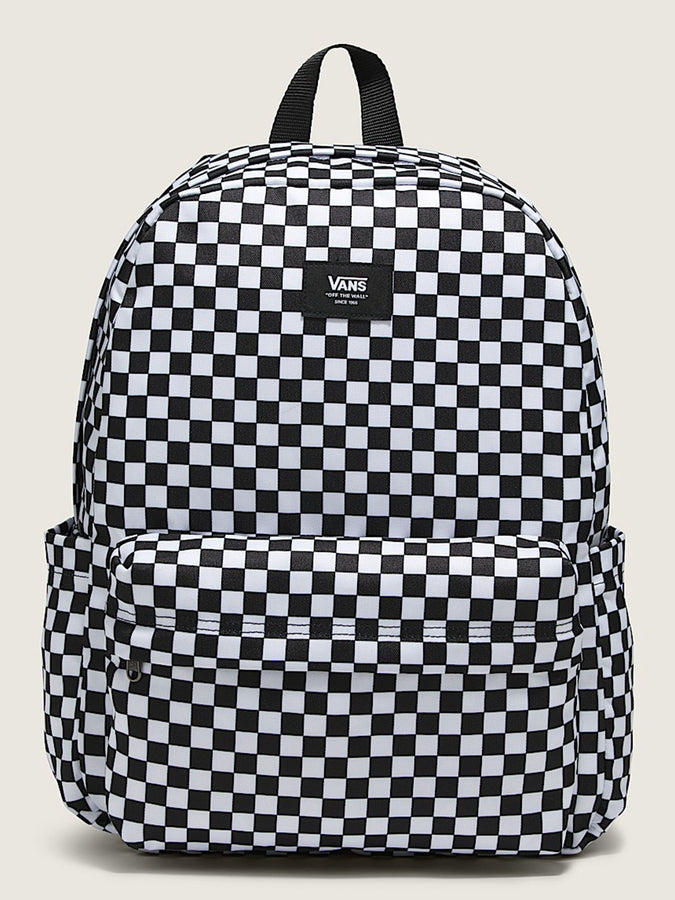 Vans Old Skool Check Backpack | BLACK/WHITE (Y28)