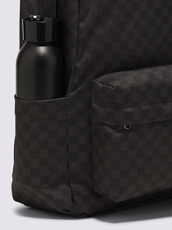 Vans Old Skool Check Backpack | BLACK/CHARCOAL (BA5)