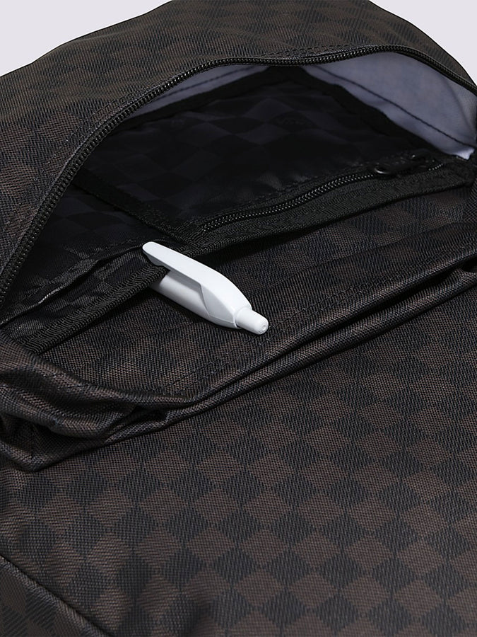 Vans Old Skool Check Backpack | BLACK/CHARCOAL (BA5)