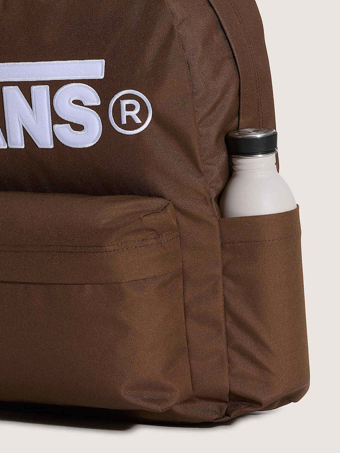 Vans Old Skool Drop V Backpack | VINTAGE COCOA (FST)