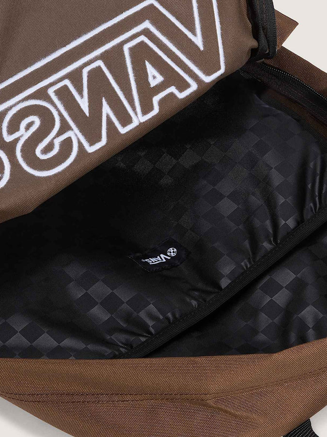Vans Old Skool Drop V Backpack | VINTAGE COCOA (FST)