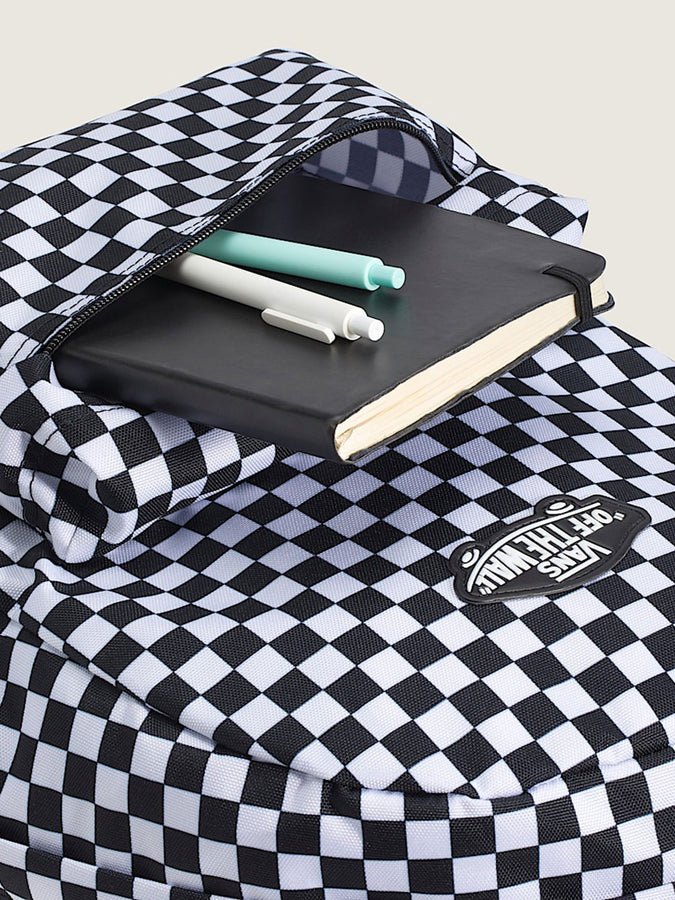 Vans Old Skool Check Black/White Backpack Fall 2026 | BLACK/WHITE (Y28)