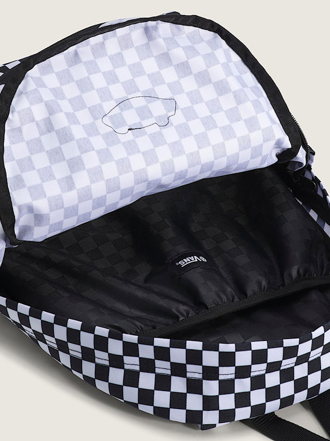 Vans Old Skool Check Black/White Backpack Fall 2026 | BLACK/WHITE (Y28)