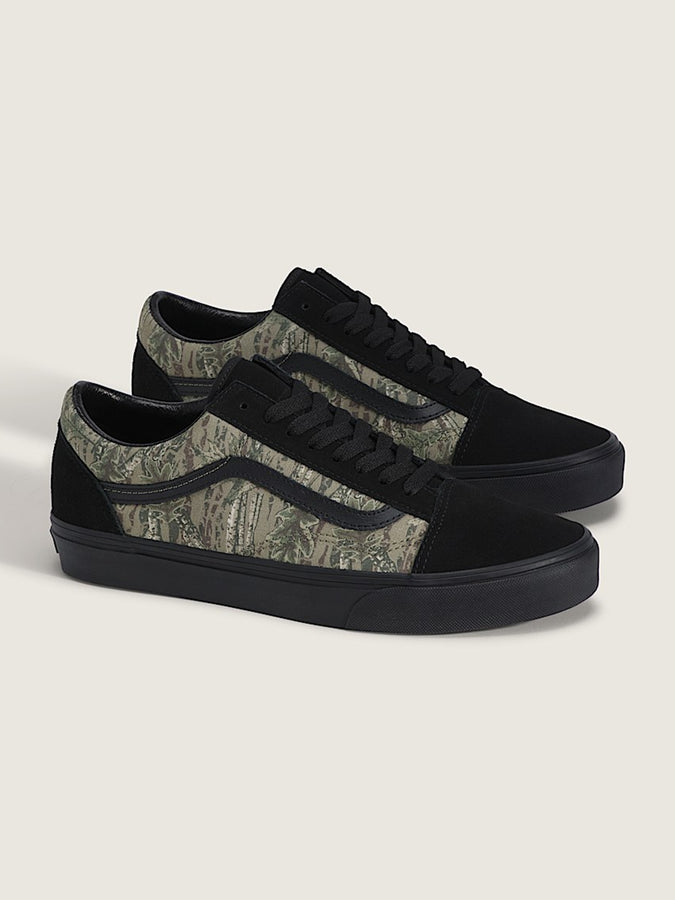 Vans Old Skool Camo Black Shoes Fall 2025 | BLACK/CAMO (BLR)