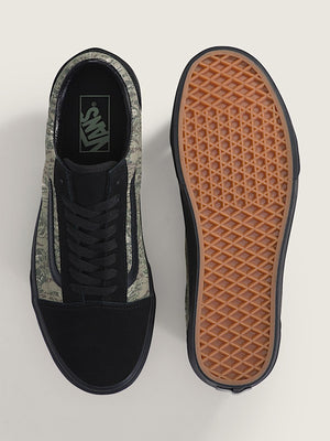 VANS Old Skool ブラック/カモフラージュ Vans Old Skool Camo Black Shoes Fall 2025 | EMPIRE