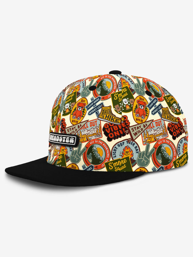 Headster Outdoor Patches Snapback Hat | WARM BUTTER