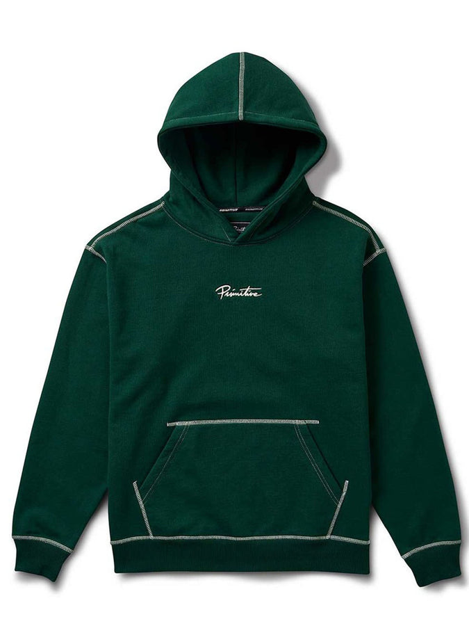 Primitive Contra Hoodie Spring 2024 | FOREST GREEN
