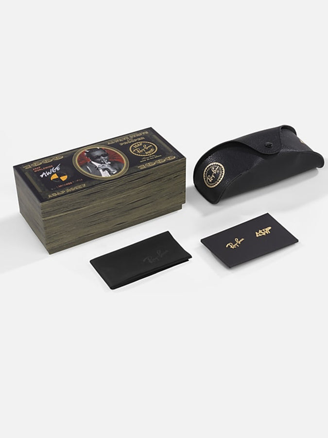 Ray-Ban x A$AP Rocky Mega Balorama Black/Dark Grey Sunglasses | BLACK/DARK GREY