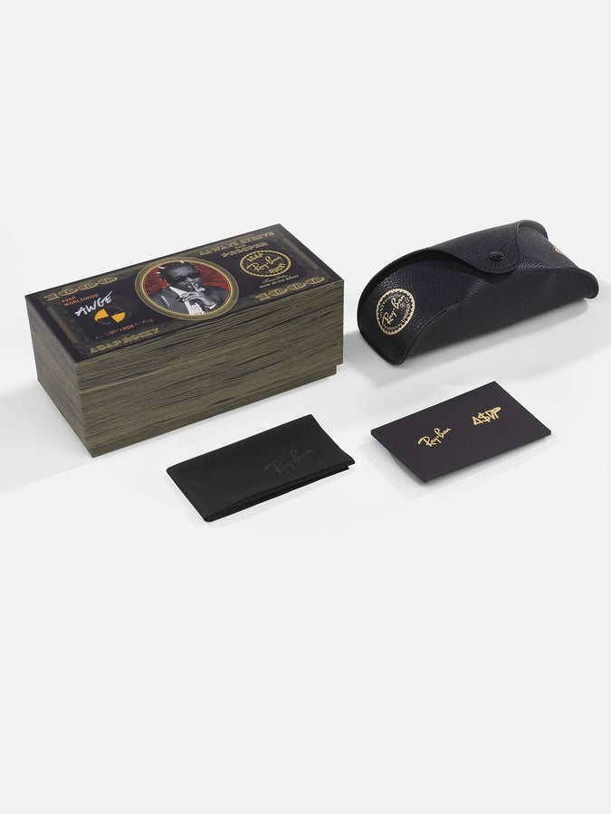 Ray-Ban x Asap Rocky RB3927 Artista Gld/Dark Green Sunglasses | ARISTA GOLD/DARK GREEN