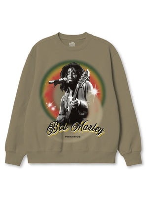Primitive x Bob Marley Dreams Crewneck Sweatshirt Spring 2024