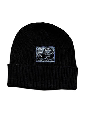 Frosted Skateboards Patched Embroidered Beanie