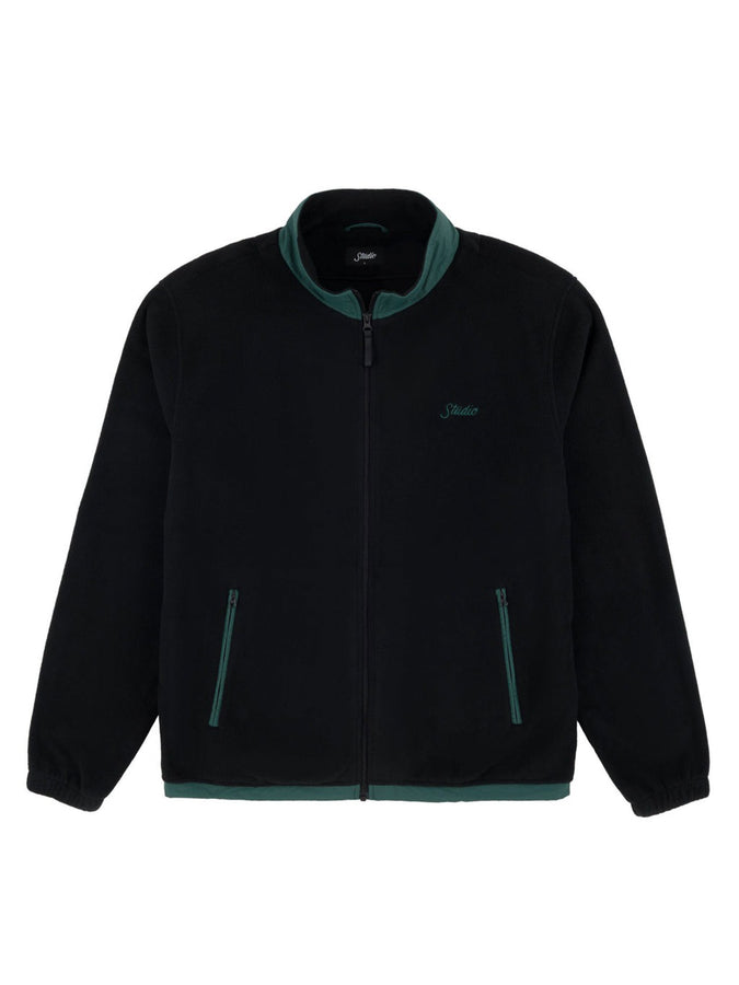 Studio Peace Polar Fleece Spring 2026 | BLACK/HUNTER GREEN