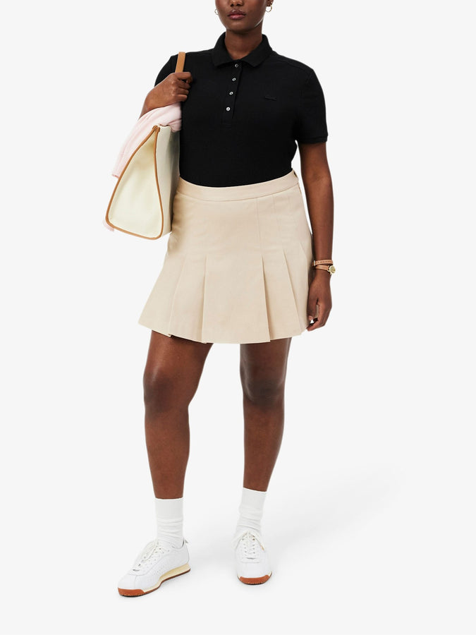 Lacoste L.12.D Slim Fit Stretch Mini Pique Polo Fall 2026 | BLACK (031)