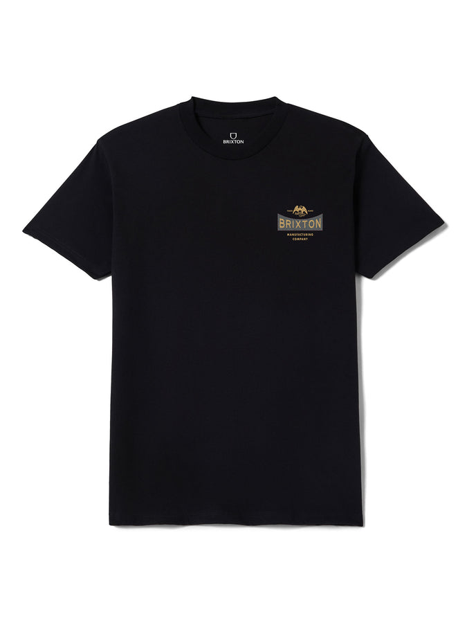 Brixton Pinnacle T-Shirt Spring 2026 | BLACK