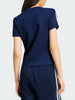 Adidas Pinstripe Indigo T-Shirt Fall 2026
