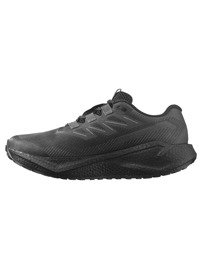 Salomon Aero Blaze 3 Grvl GTX Black/Asphalt/Black Shoes Spring 2026 | BLACK/ASPHALT/BLACK