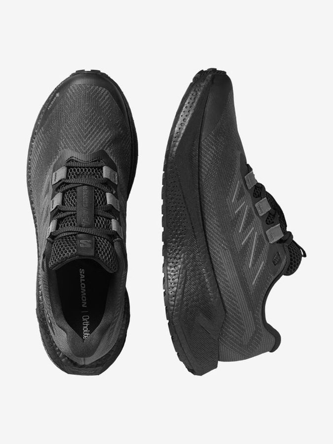 Salomon Aero Blaze 3 Grvl GTX Black/Asphalt/Black Shoes Spring 2026 | BLACK/ASPHALT/BLACK