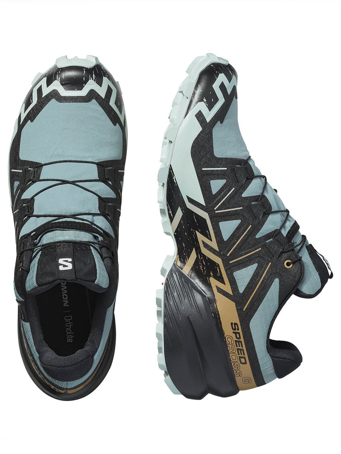 Salomon Speedcross 6 GTX Trooper/Black/Wood Thrush Shoes | TROOPER/BLACK/WOOD THRUSH