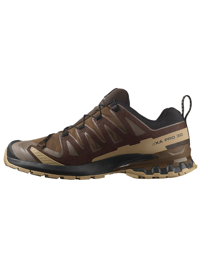 Salomon XA Pro 3D V9 GTX Dark Earth/Tan/Blk Shoes Spring 2026 | DARK EARTH/DESERT TAN/BLACK