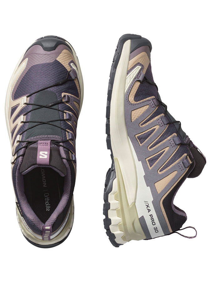 Salomon XA Pro 3D V9 GTX Nine Iron/Oxford Tan/Alfalfa Shoes | NINE IRON/OXFORD TAN/ALFALFA